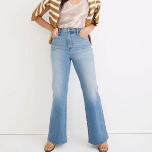 Madewell Light Blue Flare Jeans